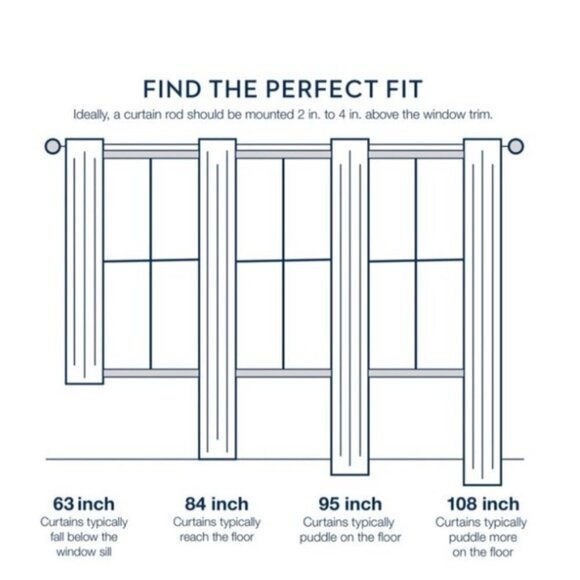 PAIRS to Go Curtain Panels Zaya Neutral Chocolate Brown 2 Panel Set 56 X 84 in - Picture 9 of 13